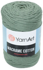 Пряжа YarnArt Macrame Cotton, серо-зеленый