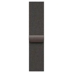 Умные часы Apple Watch Series 10 GPS, 46mm, Jet Black Aluminium Case with Milanese Loop, Slate
