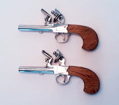 British flintlock pistol