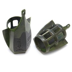 Груз-кормушка пл. X-FEEDER PL CAMO MIX M 060 г (40 мл, цвет камо, сетка с крыльями)
