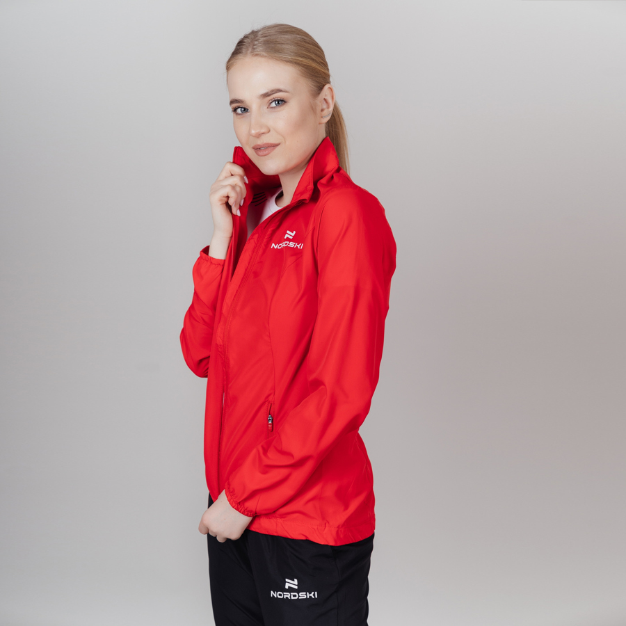 Nordski Motion куртка ветровка женская Red - 3