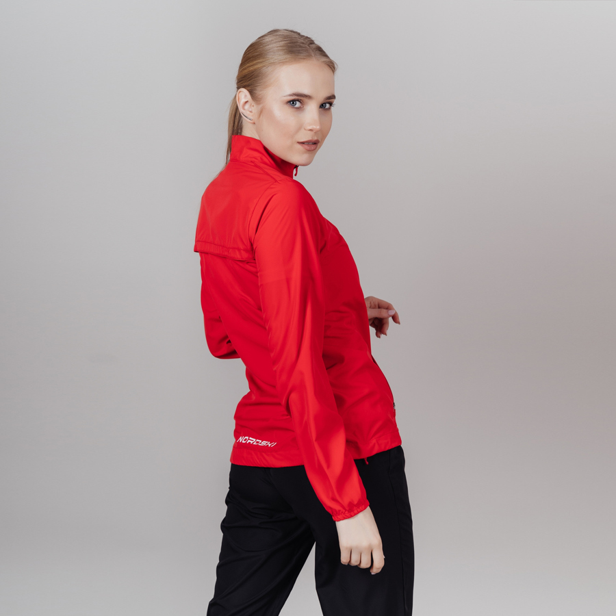 Nordski Motion куртка ветровка женская Red - 2