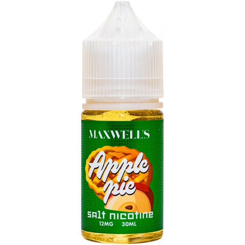 Жидкость MAXWELLS Salt 1.2% 30 ml Apple Pie - Яблочная Шарлотка