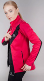 Женский утеплённый лыжный костюм Nordski Base Pink-Black с высокой спинкой