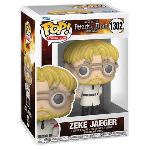 Funko POP! Attack on Titan: Zeke Yeager (Exc) (1302)
