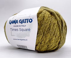 LANA GATTO TIME SQUARE (45% акрил, 10% полиамид, 45% шерсть, 50гр/125м)