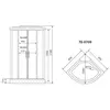 Timo Eco TE-0709 Душевая кабина 90x90