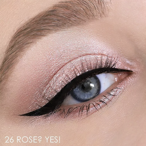 Satin Liquid Eyeshadow Тени жидкие сатиновые тон 26 Rose? Yes Relouis — фото 3