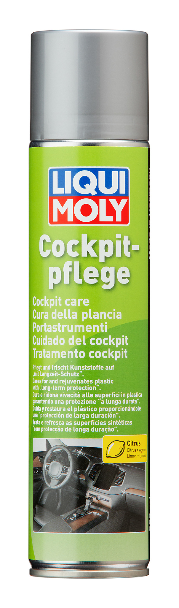 Средство для ухода за пластиком Liqui Moly Cockpit Pflege лимон 300мл
