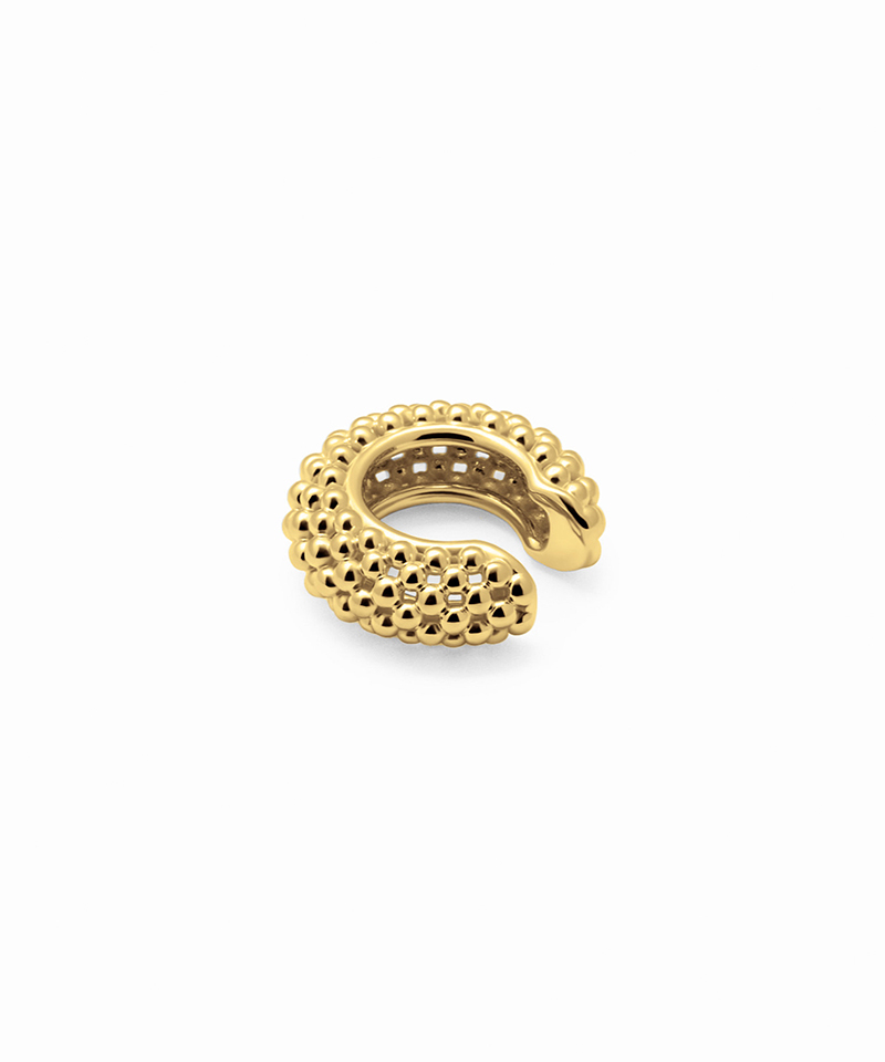 Кафф CURLY gold