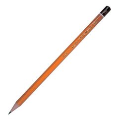 
          Карандаш ч/г Koh-I-Noor, 7Н, дерево, без ластика, шестигранный, заточенный, цвет корпуса горчичный, 12 шт/уп, картонная упаковка