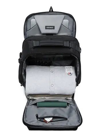 Картинка рюкзак городской Ozuko 9770S Blue - 20