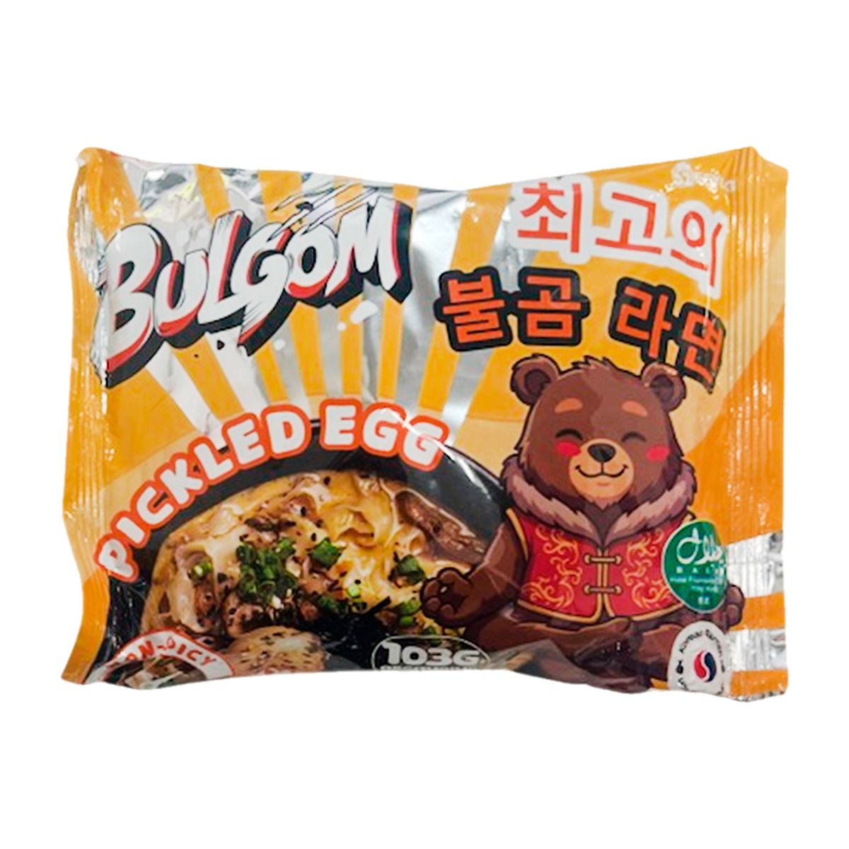 Лапша BULGOM Pickled Egg 103 г — упаковка