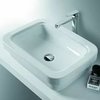 Simas Evolution EVO10bi*0 Раковина накладная 58х42см без отв. под смеситель, цвет белый