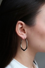 Серьги КОЛЬЦА silver