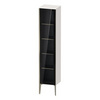 Duravit XViu XV1375LB122 Шкаф подвесной 1770x400x360мм, со стеклянной дверью, 4 стеклянные полки (петли слева), цвет: белый глянцевый/champagne matt