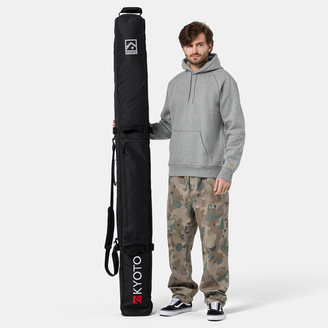 Картинка чехол для горных лыж Kyoto Cube Skiboard Bag No Roll Black - 6
