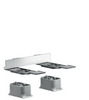 Axor Universal Accessories 42870000 Комплект адаптеров для монтажа