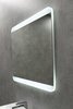BelBagno SPC-CEZ-800-700-LED-TCH Зеркало с встроенным светильником и кнопочным выключателем, цвет: белый
