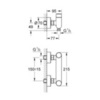 GROHE Eurosmart Cosmopolitan T 36320000 Смеситель для душа нажимной