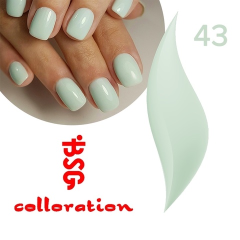 BSG Colloration, №43 Нежная бирюза купить за 650&nbsp;руб