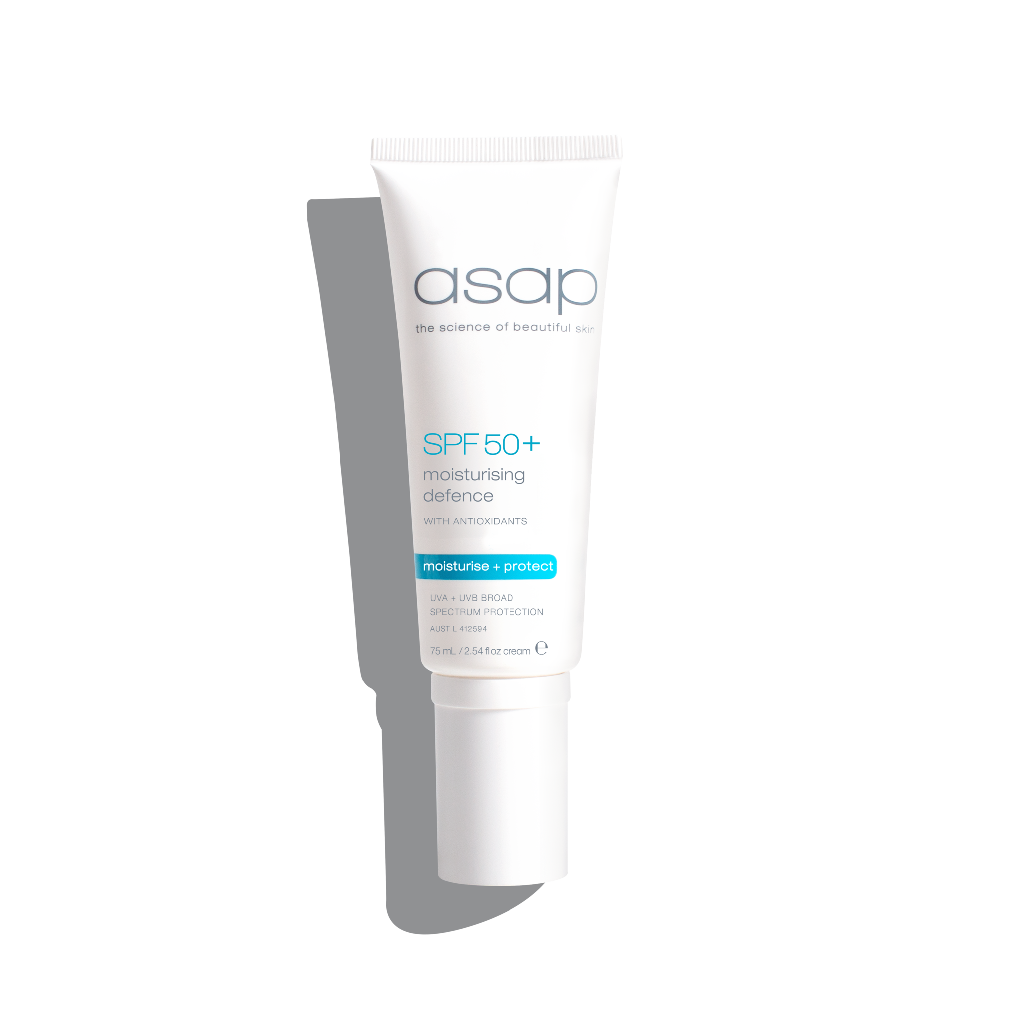 Asap SPF50+ moisturising defence / Увлажняющий солнцезащитный крем 3 в 1 SPF 50+