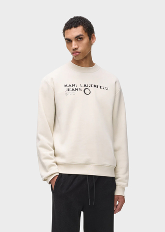 Свитшот KARL LAGERFELD JEANS Reg Eclipse Logo Sweat