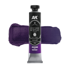 Artistic Dense Acrylic - Violet