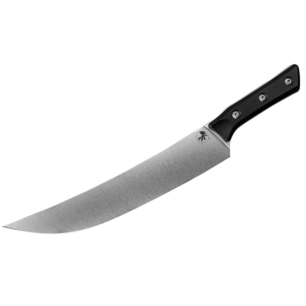 Нож кухонный разделочный Microtech Butcher Knife, сталь M390MK, рукоять G10, черный