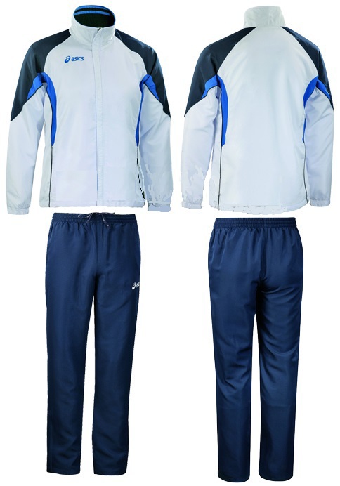 Костюм спортивный женский ASICS SUIT AURORA белый-синий - 2