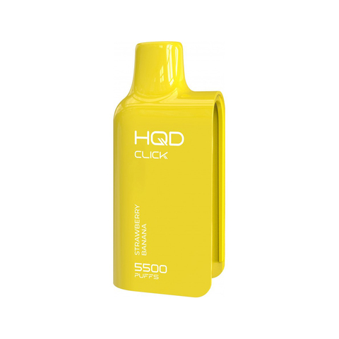 Картридж HQD Click 5500 Клубника Банан - Strawberry Banana