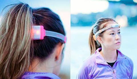 Фонарь светодиодный налобный Led Lenser NEO оранжевый, 90 lm, 3-ААА