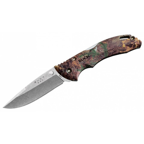 Складной нож BUCK 0286CMS18 Bantam BHW Realtree Xtra Camo