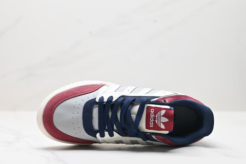 adidas Drop Step Low 'White/Burgundy' 
