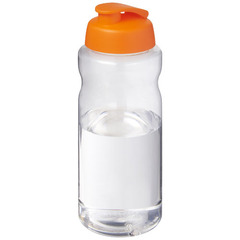 Спортивная бутылка H2O Active® Big Base объемом 1 л с откидывающейся крышкой