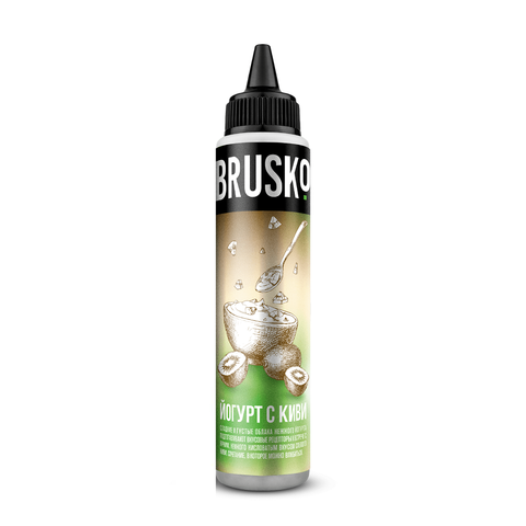 Жидкость BRUSKO Salt 0% 60 ml - Йогурт с киви