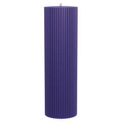 Декоративная свеча 6х20см SCANDYLAB Empire Violet SL-EL07