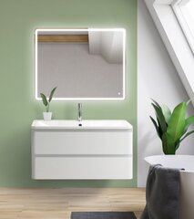 BelBagno Albano ALBANO-800-2C-SO-BL Тумба под раковину подвесная, 80x45.5, цвет: белый фото