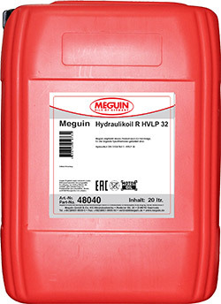 Гидравлическое масло Meguin Hydraulikoil R HVLP 32 минеральное
