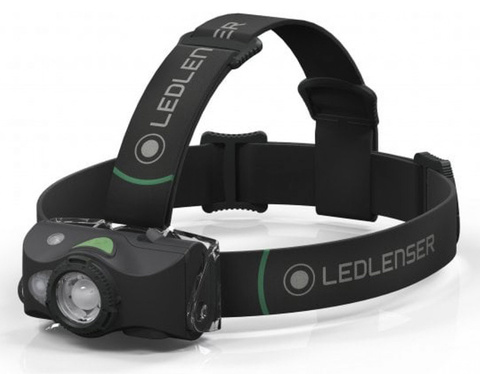 Фонарь налобный Led Lenser MH8, чёрный, светодиодный, (500972)
