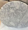 Стол обеденный белый Tulip Marble Brass — фото 11