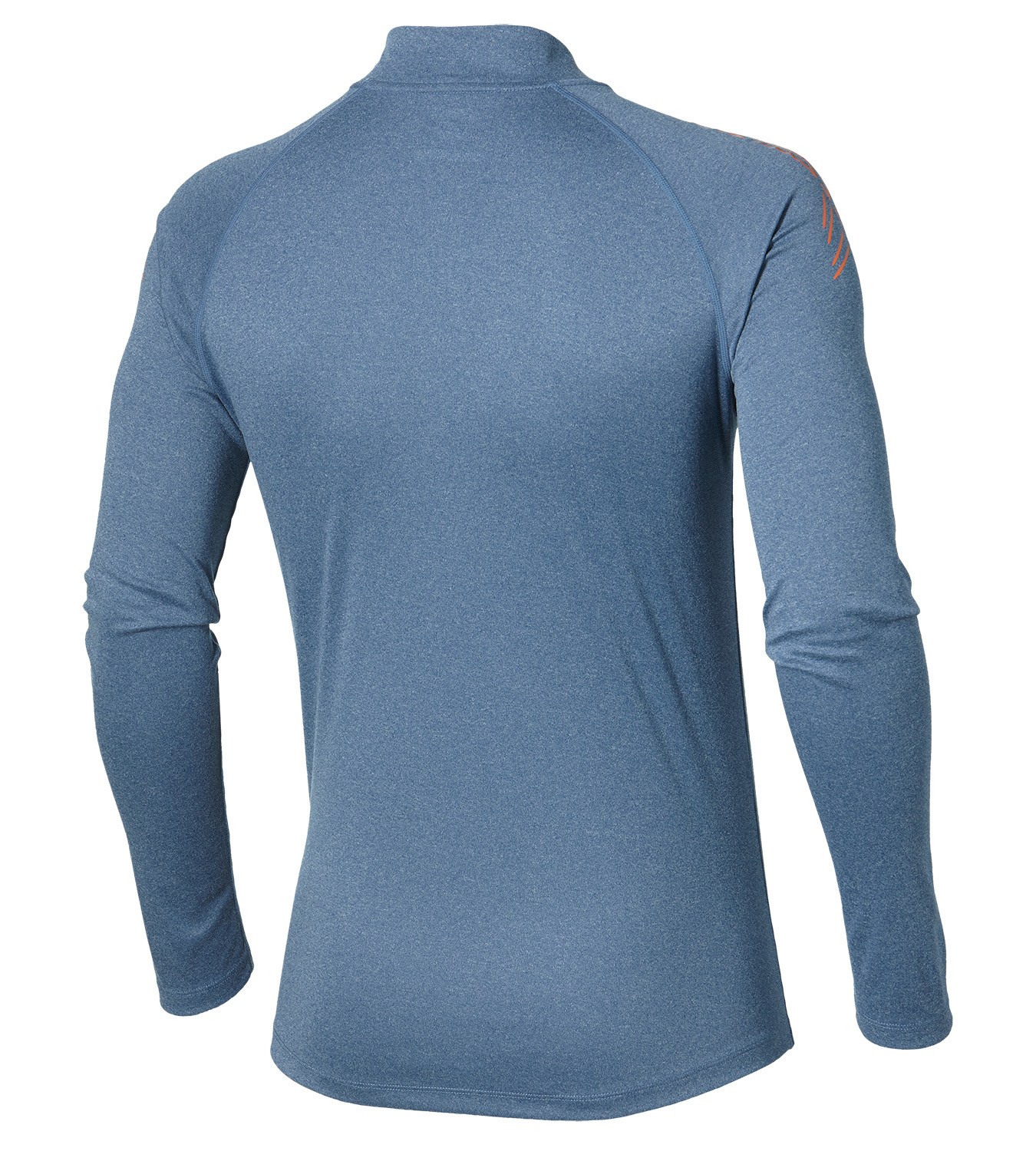 ASICS STRIPE LS 1/2 ZIP мужская рубашка для бега