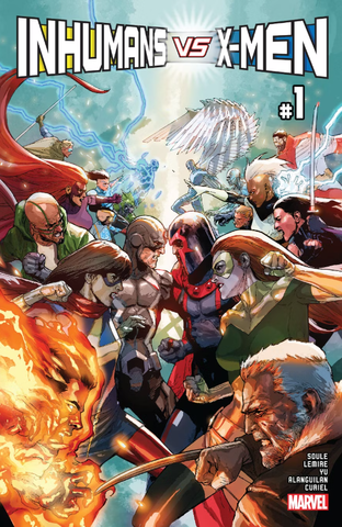 Inhumans vs X-Men #1 (Cover A)