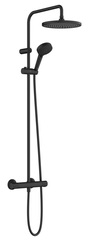 Душевая система с термостатом для душа, черный Hansgrohe Vernis Blend 240 Showerpipe 26426670