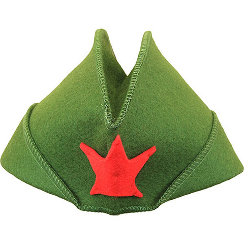 Шапка фетровая Пилотка - 3