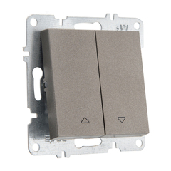 Кнопка 2-клавишная для жалюзи ARVIA Electric, мокко 50062000216