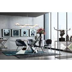 Стул Viva Grey Chrome