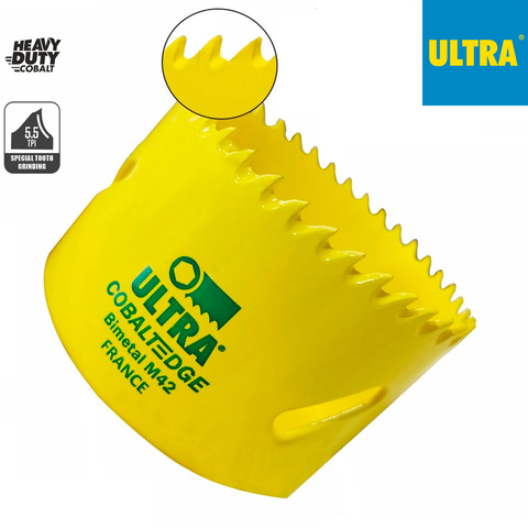 Коронка по металлу 72,0x41мм Bi-Metall HSSE-Co8(M42) 5,5tpi ULTRA SCY 72