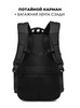 Картинка рюкзак городской Ozuko 9849 Black - 10