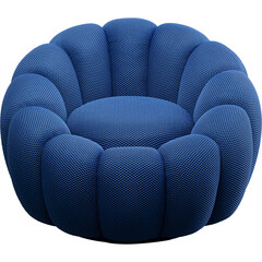 Кресло вращающееся Peppo Bloom Blue
